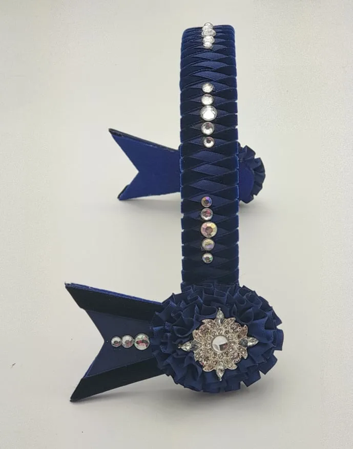 Diamond braided Browband with Crystals - Image 2