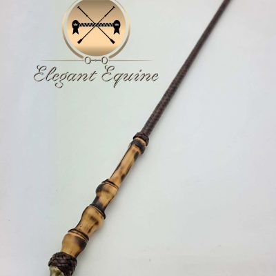 58cm Bamboo handle Cane with Brass Topper
