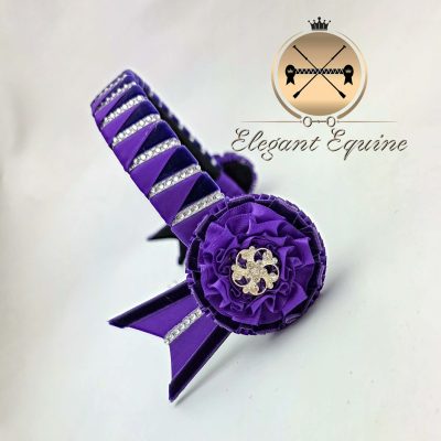 14 x 1 inch Cadbury Purple Sharks Teeth Browband